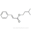 Ácido 2-propenoico, 3-fenil, 3-metilbutil éster CAS 7779-65-9